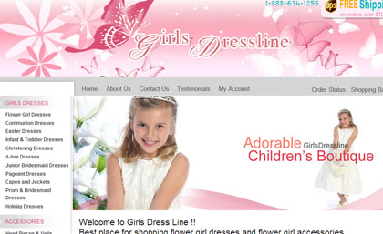 Girls Dress line::Please click the image to view a project overview of Girls Dress line.